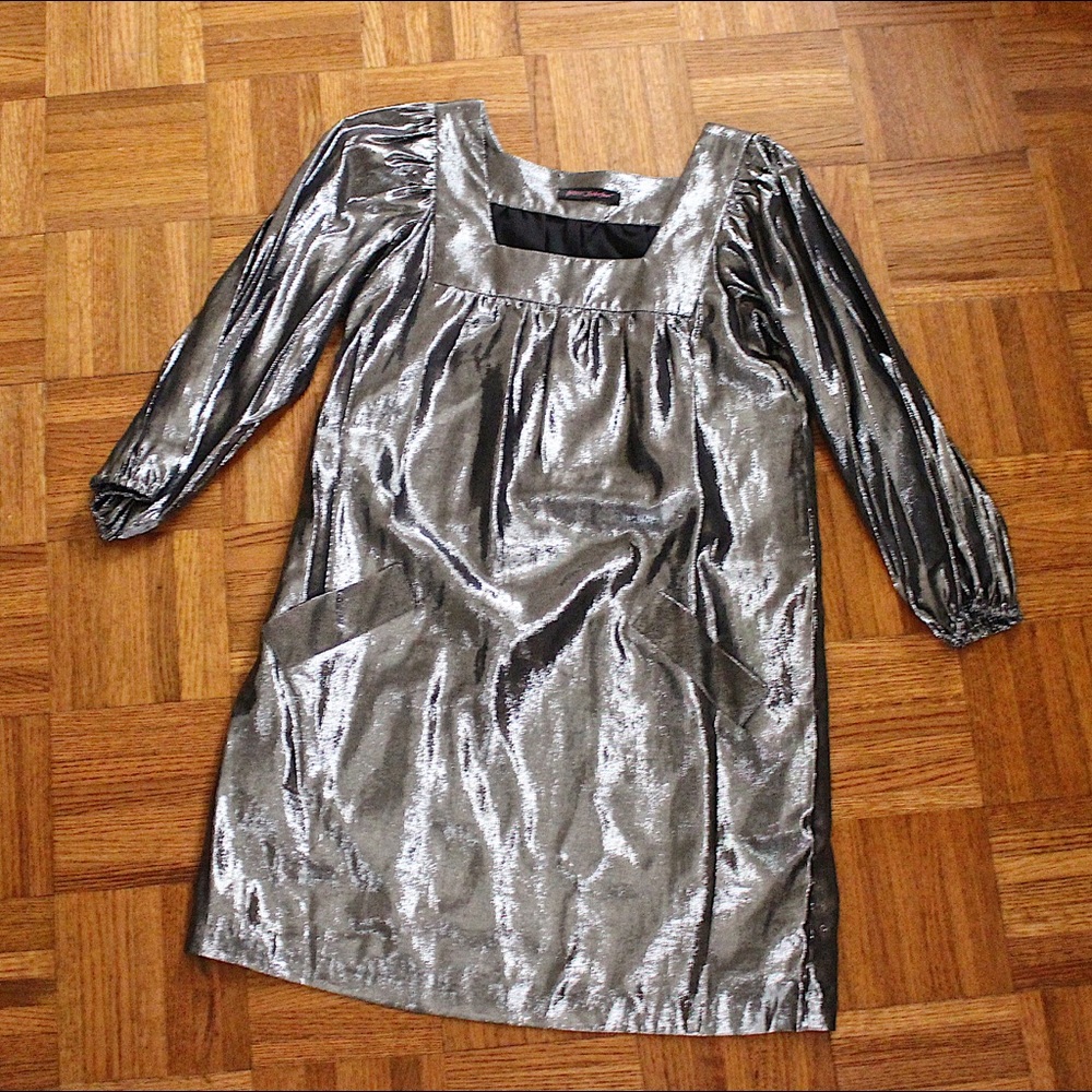 BETSEY JOHNSON Metallic Dress